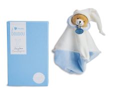 DC2927 - Doudou l'original Ours bleu de la gamme J'AIME MON DOUDOU !