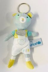 DC2934PANDA - Porte-clés de la gamme UNICEF - Panda de couleur Bleu