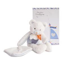DC2963 - Doudou les gommettes - Petit Ours pantin avec son doudou