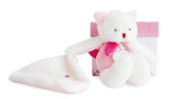 DC2966 - Pantin avec doudou de la gamme LES GOMMETTES - Attache-Sucette chat