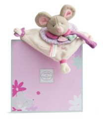 DC2976 - Doudou attache-suce de la gamme SOURIS PEARLY