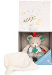 DC3024 - Pantin magique luminescent - Petit Ours avec son Doudou