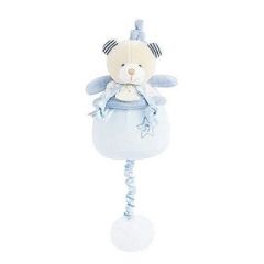 DC3046-OURS - Doudou de la gamme J'aime mon doudou ! Boîte à musique Lovely Pistache - Ours