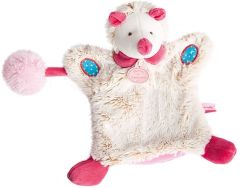 DC3050HERISSON - Doudou de la gamme MARIONNETTES Lovely fraise - Hérisson