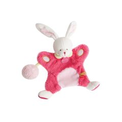 DC3050LAPIN - Doudou de la gamme MARIONNETTES Lovely fraise - Lapin