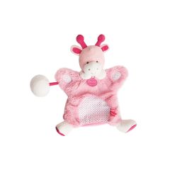 DC3050VACHE - Doudou de la gamme MARIONNETTES Lovely Fraise - Vache