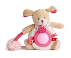 DC3052-CHIEN - Veilleuse fraise lovely Chien de la gamme LES ACCESSOIRES DE DOUDOU