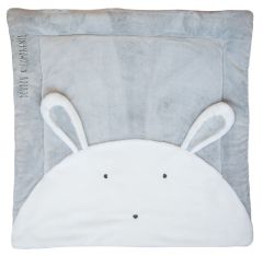 DC3060 - Tapidou 100x100 cm de la gamme LES ACCESSOIRES DE DOUDOU - Lapin perle