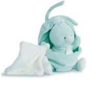 DC3107-VERT - Doudou de la gamme TUTTI FRUTTI - Poussin avec doudou de couleur Vert