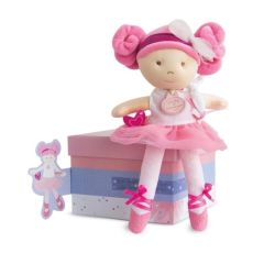 DC3130-02 - Doudou tutu – n° 2 boite couleur rose pale de la gamme LES DEMOISELLES DE DOUDOUS