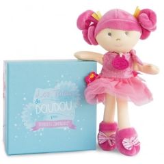 DC3130-04 - Doudou tutu – n° 4 boite couleur bleu de la gamme LES DEMOISELLES DE DOUDOUS