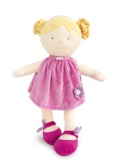 DC3135 - doudou  demoiselle Rose 60 cm de la gamme LES DEMOISELLES DE DOUDOU