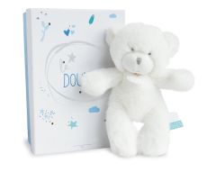 DC3270 - pantin Ours bleu 20 cm de la gamme LE DOUDOU