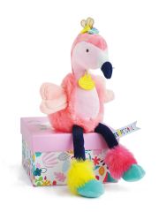 DC3283 - Pantin flamant rose 30 cm de la gamme TROPI'COOL