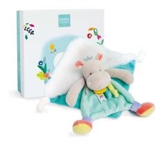 DC3303 - Doudou Hippopotame de la gamme TROPI'COOL