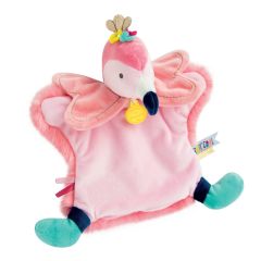 DC3321 - Doudou de la gamme MARIONNETTES - Flamant Rose