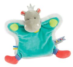 DC3322 - Doudou de la gamme MARIONNETTES - Hippo