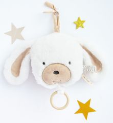 DC3333 - Boîte à musique Aussi Doux 17 cm de la gamme LES ACCESSOIRES DE DOUDOU - Chien