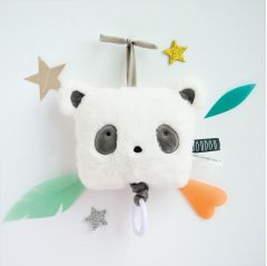 DC3334 - Boîte à musique Aussi Doux 17cm de la gamme LES ACCESSOIRES DE DOUDOU - Panda