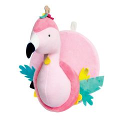 DC3367 - Trophée Diamètre 30 cm de la gamme LES ACCESSOIRES DE DOUDOU - Flamant rose
