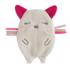 DC3426CHAT - Clip vanille/fraise de la gamme LES ACCESSOIRES DE DOUDOU - Chat