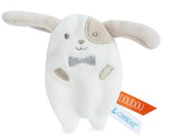 DC3427LAPIN - Doudou clip Choco/menthe de la gamme LES ACCESSOIRES DE DOUDOU - Lapin