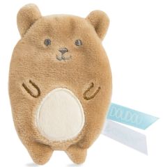 DC3427OURS - Doudou clip Choco/menthe de la gamme LES ACCESSOIRES DE DOUDOU - Ours