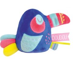 DC3429TOUCAN - Doudou veilleuse Pomme/citron de la gammes LES ACCESSOIRES DE DOUDOU - Toucan