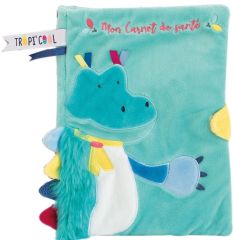DC3441CROCO - Protège carnet de santé de la gamme LES ACCESSOIRES DE DOUDOU - Crocodile