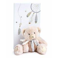 DC3476 - Doudou de la gamme ATTRAPE-RÊVE - Ours 22cm beige