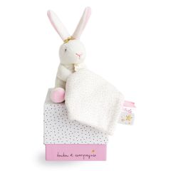 DC3513 - Pantin avec doudou de la gamme POUDRE DE PERLIDOU - Lapin étoile