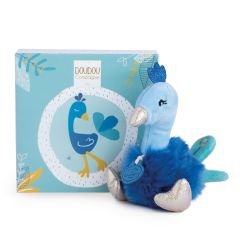 DC3526 - Doudou de la gamme TROPI'COOL - Mini-zoo le Paon