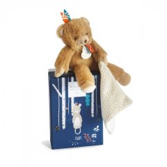 DC3630 - Pantin avec doudou de la gamme TIWIPI - Ours