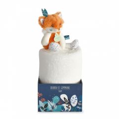 DC3649 - PLAID avec doudou de la gamme TIWIPI - Renard
