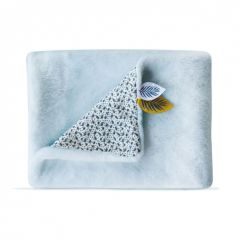 DC3686 - Accessoire de la gamme YOKA LE KOALA - Plaid Douceur de couleur Bleu