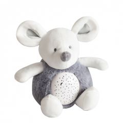 DC3691 - Accessoire de la gamme DOUDOU ET COMPAGNIE - VEILLEUSE (Musique , lumière et bruit de nature) - Souris