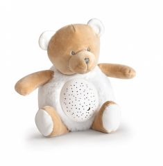 DC3692 - Accessoire de la gamme DOUDOU ET COMPAGNIE - VEILLEUSE (Musique , lumière et bruit de nature) - Ours