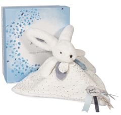 DC3742 - Doudou de la gamme HAPPY DOUDOU TO YOU – Pompon Blanc