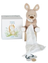 DC3789 - Pantin avec doudou attache tétine Kangourou de la gamme UNICEF