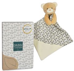 DC3840-02 - Doudou Fleuri de la gamme L'OURS BIO