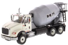 DCM71014 - Camion 6x4 toupie INTERNATIONAL HX615 couleur blanc et gris