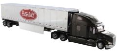 DCM71071 - Camion avec remorque Noir - PETERBILT 579