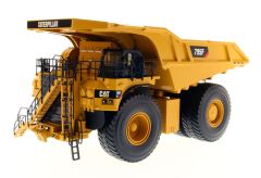 DCM85515 - CATERPILLAR 795F AC minier accompagné d'une figurine et d'une boite métal