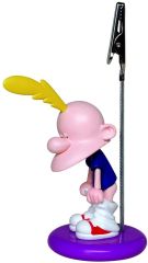 Porte mémo photo du personnage Titeuf qui baisse son pantalon figurine de 7 cm