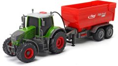 DIC20373 - Tracteur FENDT 939 vario son et lumière et benne basculante FLIEGL piles incluses