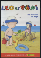 DVDDV1889 - DVD du dessin animé Leo et Popi Les vacances à la plage