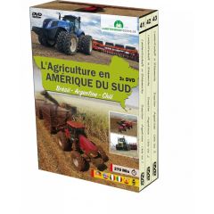 DVDPACKUS - Set de 3 DVD - l' Agriculture en Amérique du Sud