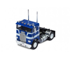 IXOTR111 - Camion solo de 1976 couleur bleu et blanc - FREIGHTLINER COE 6x4
