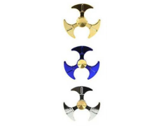 LPT35968 - Jouet - Coloris aléatoire - Toupie Hand Spinner en Métal de forme triangulaire