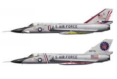 HAW02402 - Maquette à assembler et à peindre - F-106A Delta dart - Bicentenaire